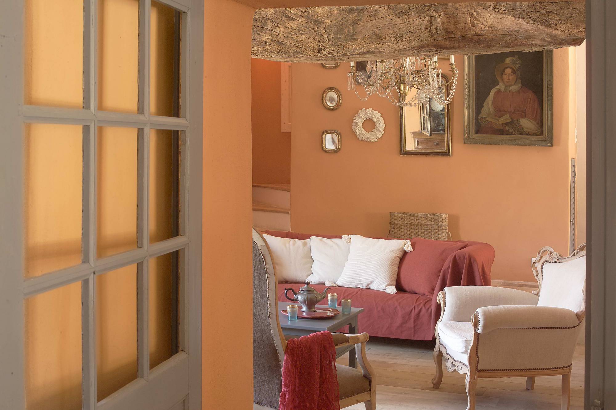 A VENDRE dans enclave des papes, FERME DU 18EME entièrement restaurée