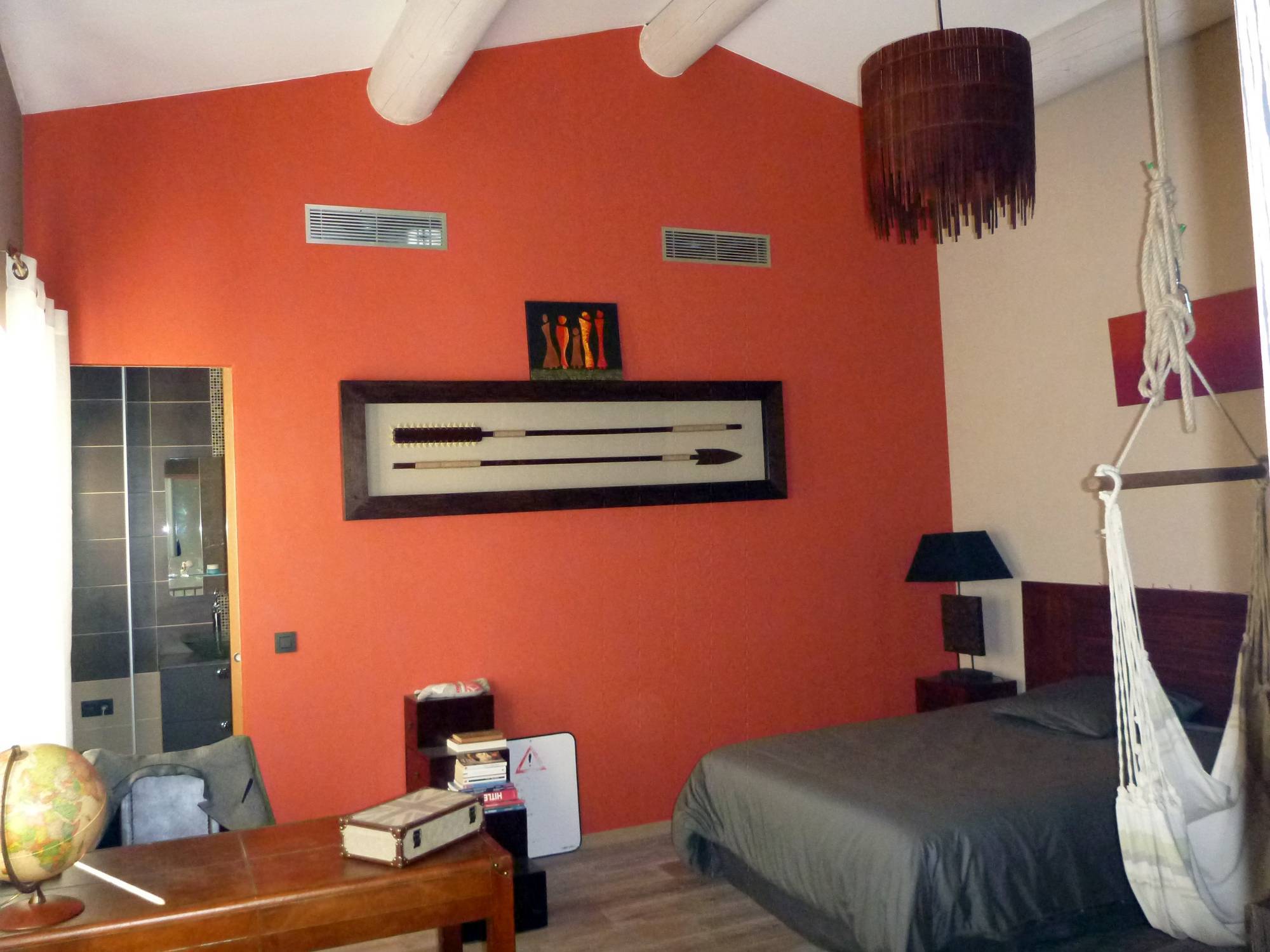 Propriété de caractère,  Vue sur les dentelles et le Mont Ventoux