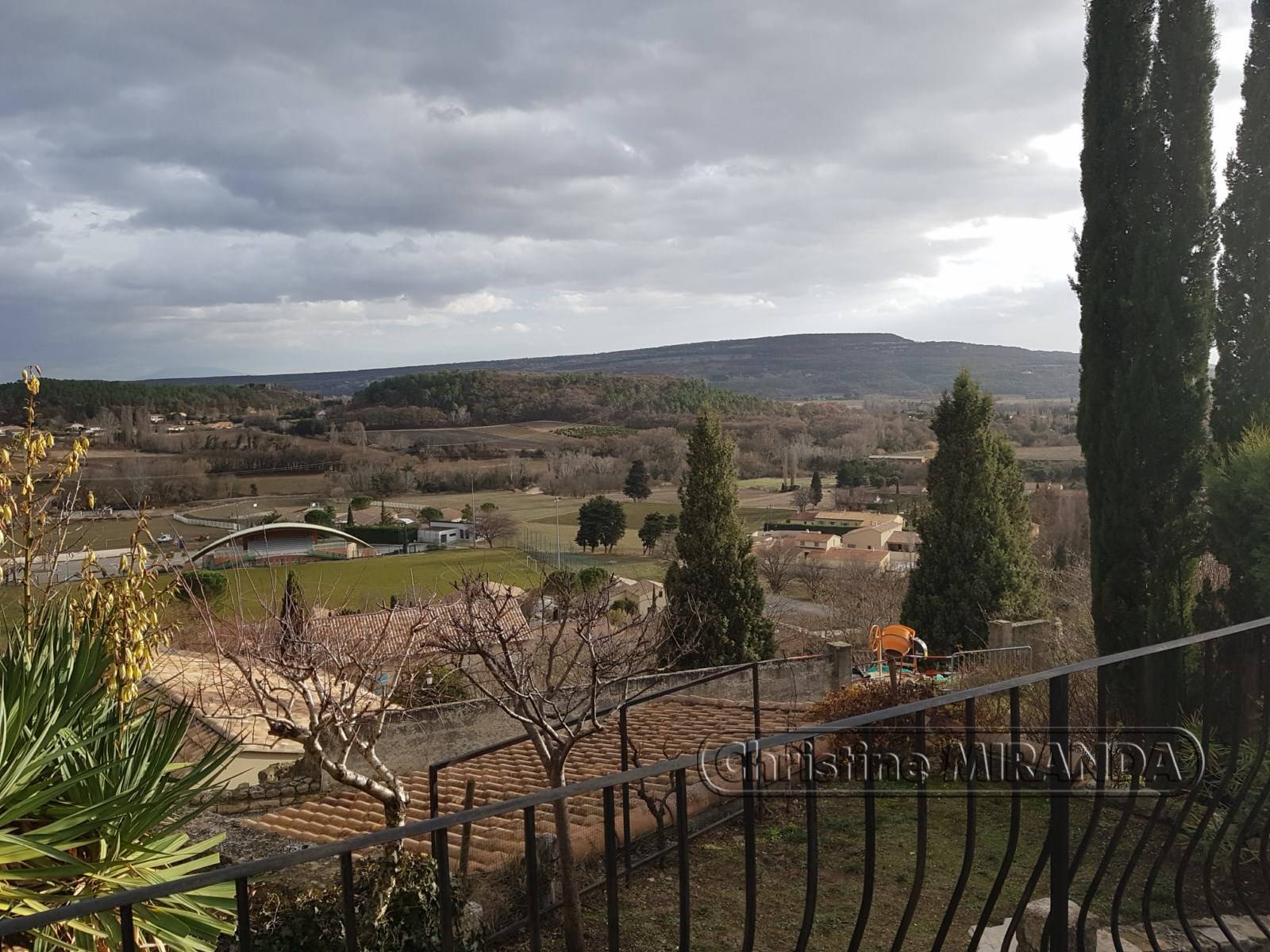 une vue dégagée...