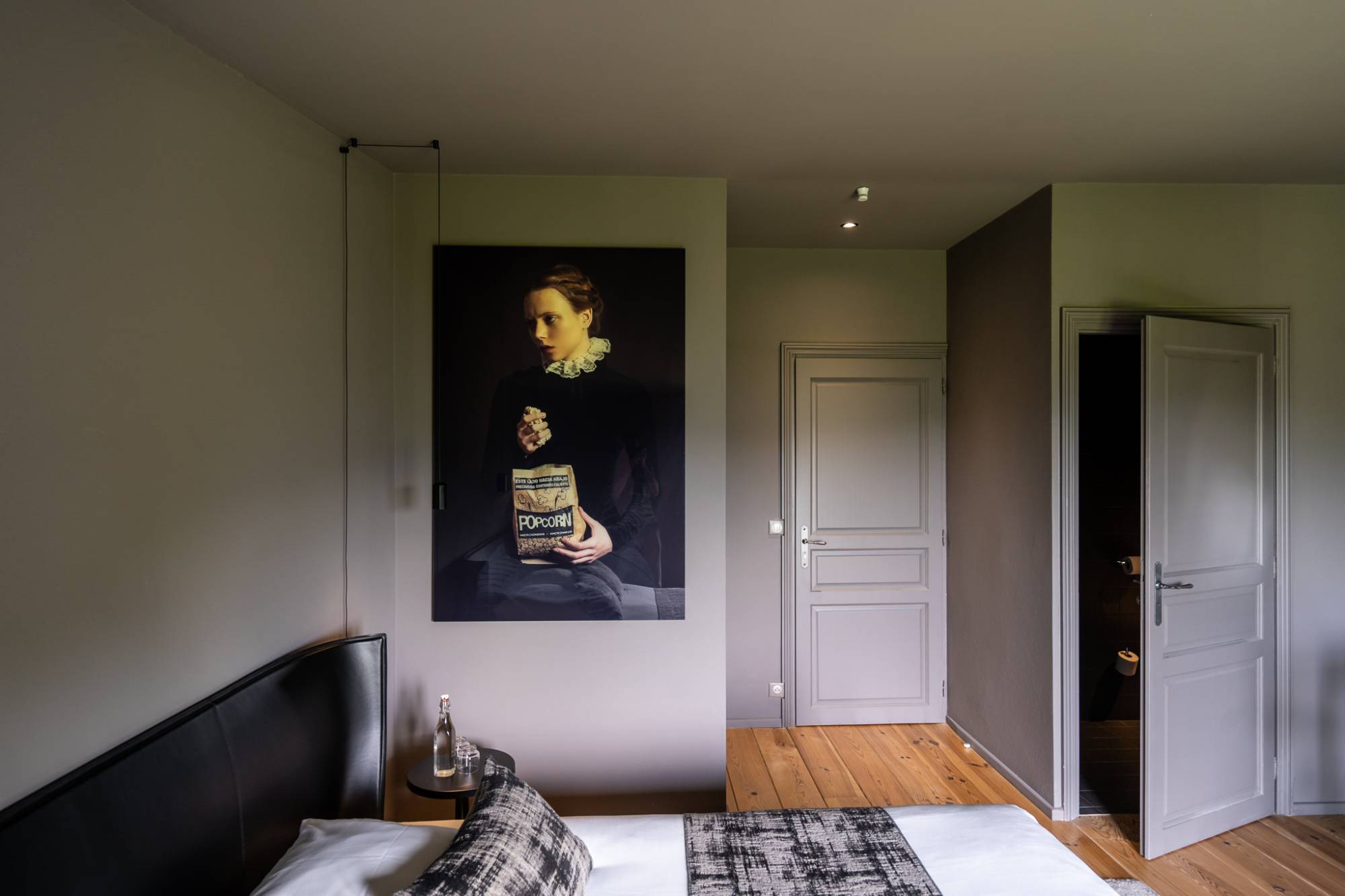 Une décoration signée, le noir et blanc à l'honneur