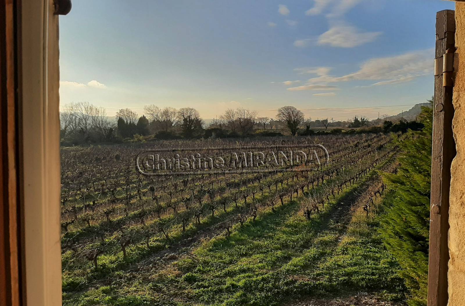 A vendre, dans le Gard Mas en campagne Bagnols sur Cèze  