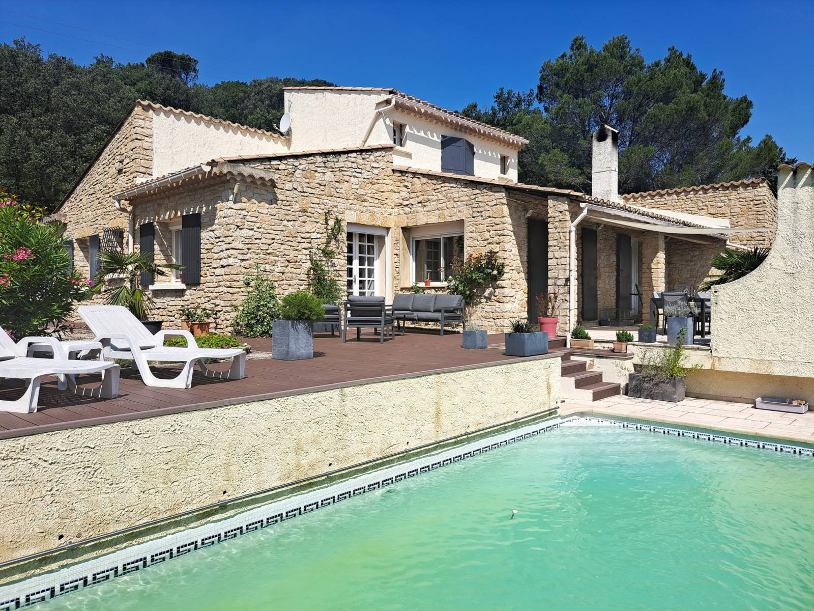 Réf 4195 -Maison en pierres dans bel environnement SAINT ALEXANDRE  