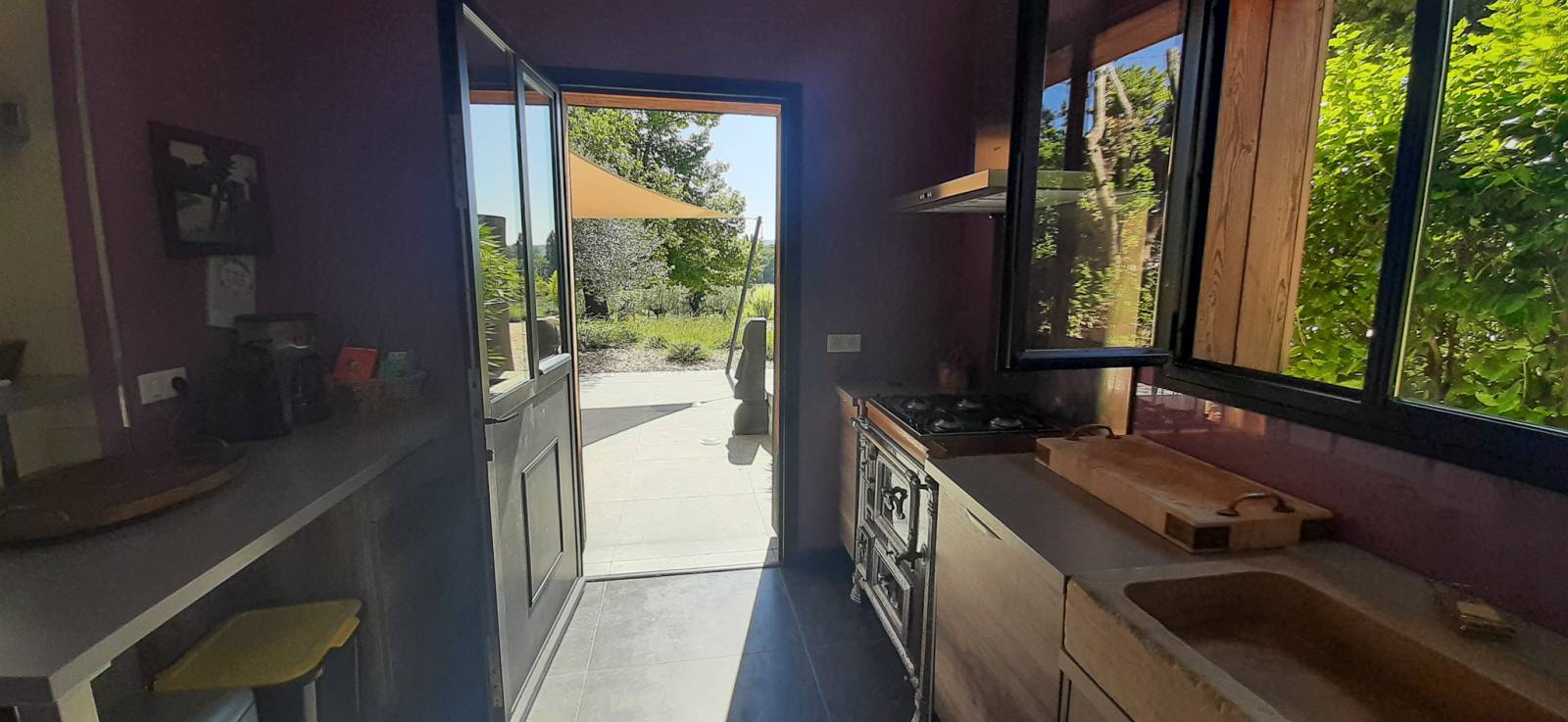 EXCLUSIVITÉ - A vendre ancienne grange aménagée,  campagne de la Bâtie Rolland 