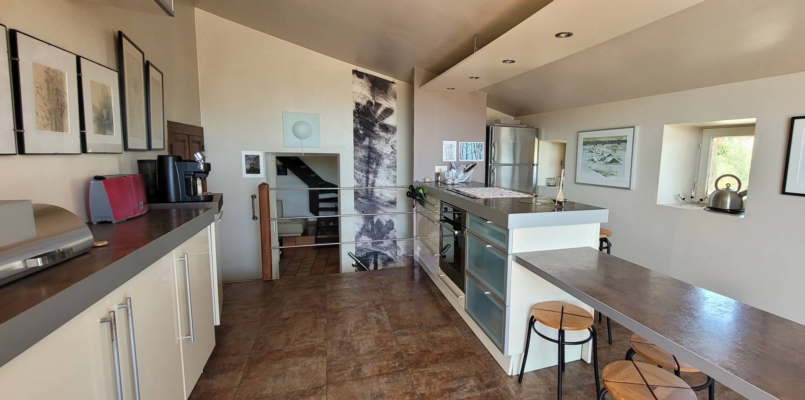 A vendre proche Grignan maison de village160m² avec terrasses et vue VALAURIE  Ref: 4459RV