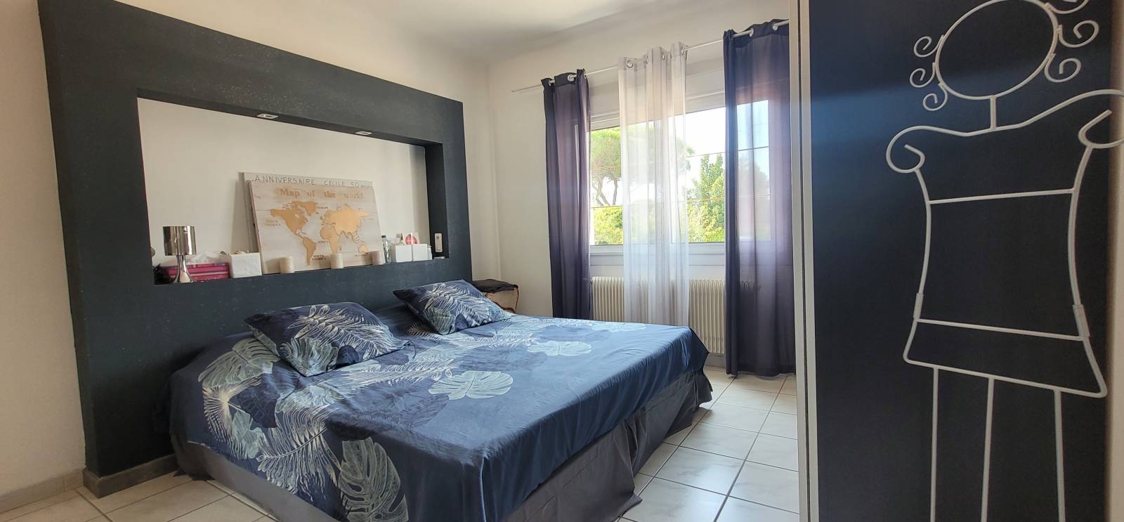 A vendre maison de plain pied avec piscine. Terrain 2885m² PIERRELATTE Campagne 