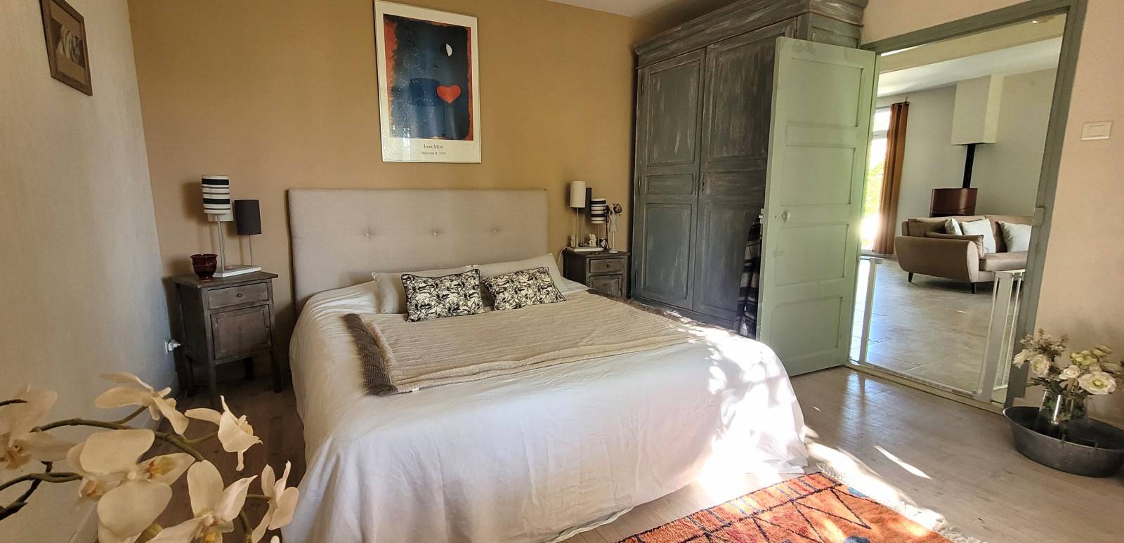 A vendre maison de plain pied  avec jardin et garage Montségur sur Lauzon  