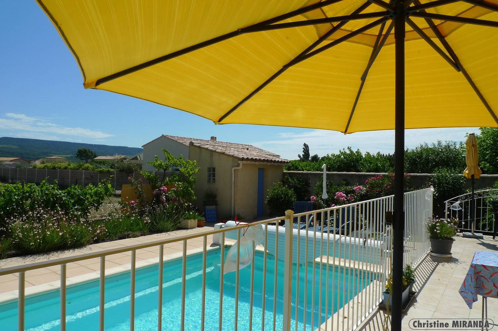 Villa avec gîte et piscine chauffée - à 10 km de Nyons  MIRANDA IMMOBILIER