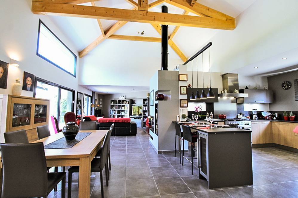 Villa contemporaine à vendre aux portes de la Provence 