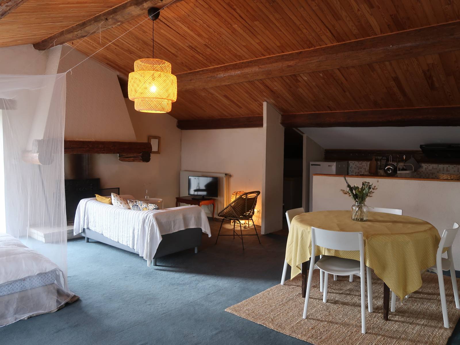 Propriété de Charme à Grignan en campagne ancienne magnannerie