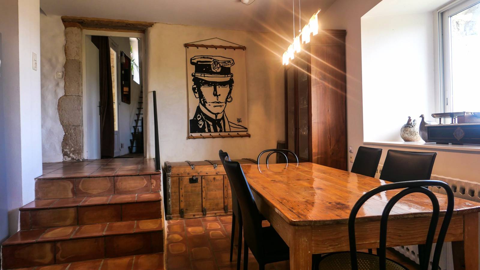 A vendre, Maison de village avec de grandes terrasses Drôme provençale La Garde Adhemar 