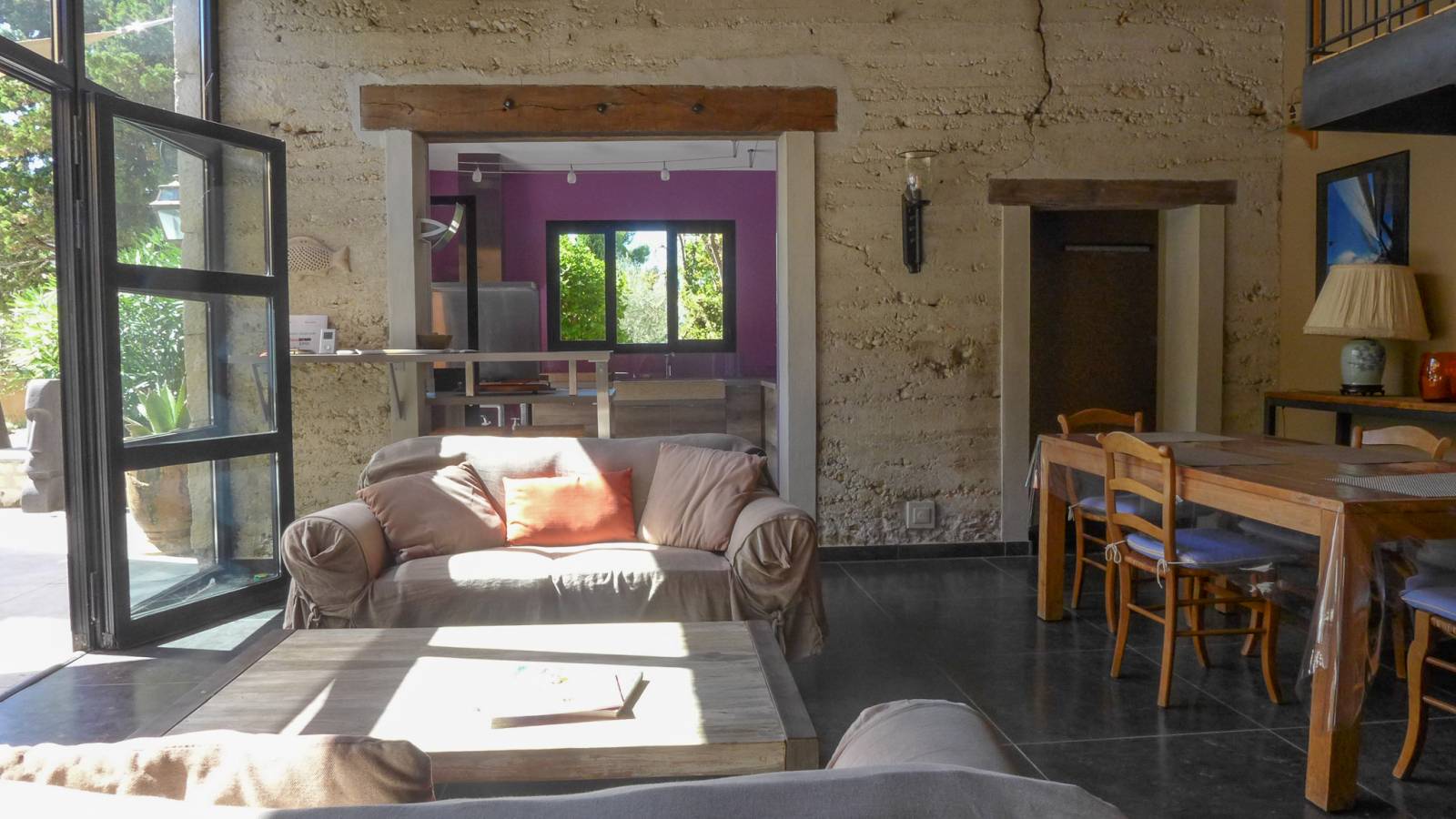 EXCLUSIVITÉ - A vendre ancienne grange aménagée,  campagne de la Bâtie Rolland 