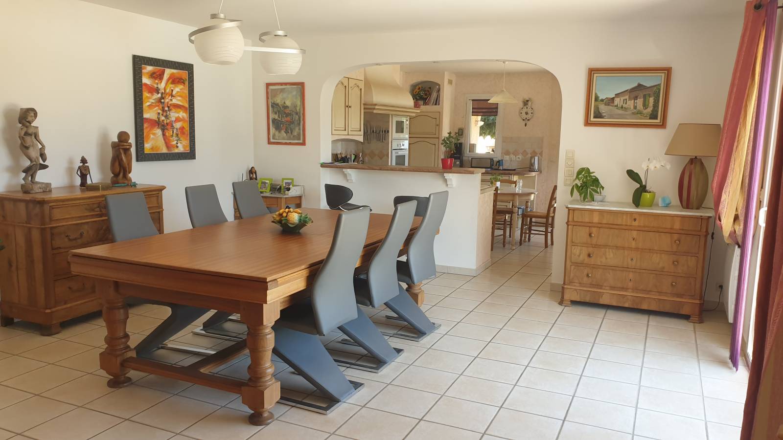 réf 4244- Villa de plain pied avec piscine BOURG SAINT ANDEOL  