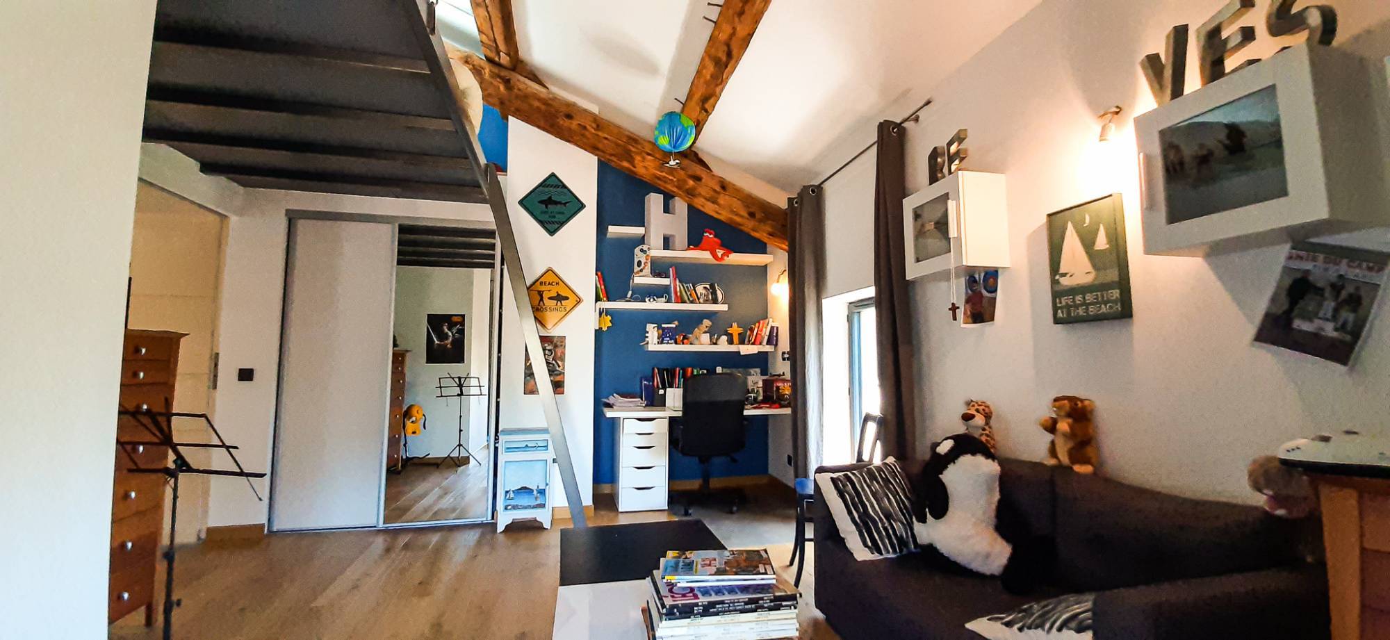 Maison + appartement loué Nord Gard