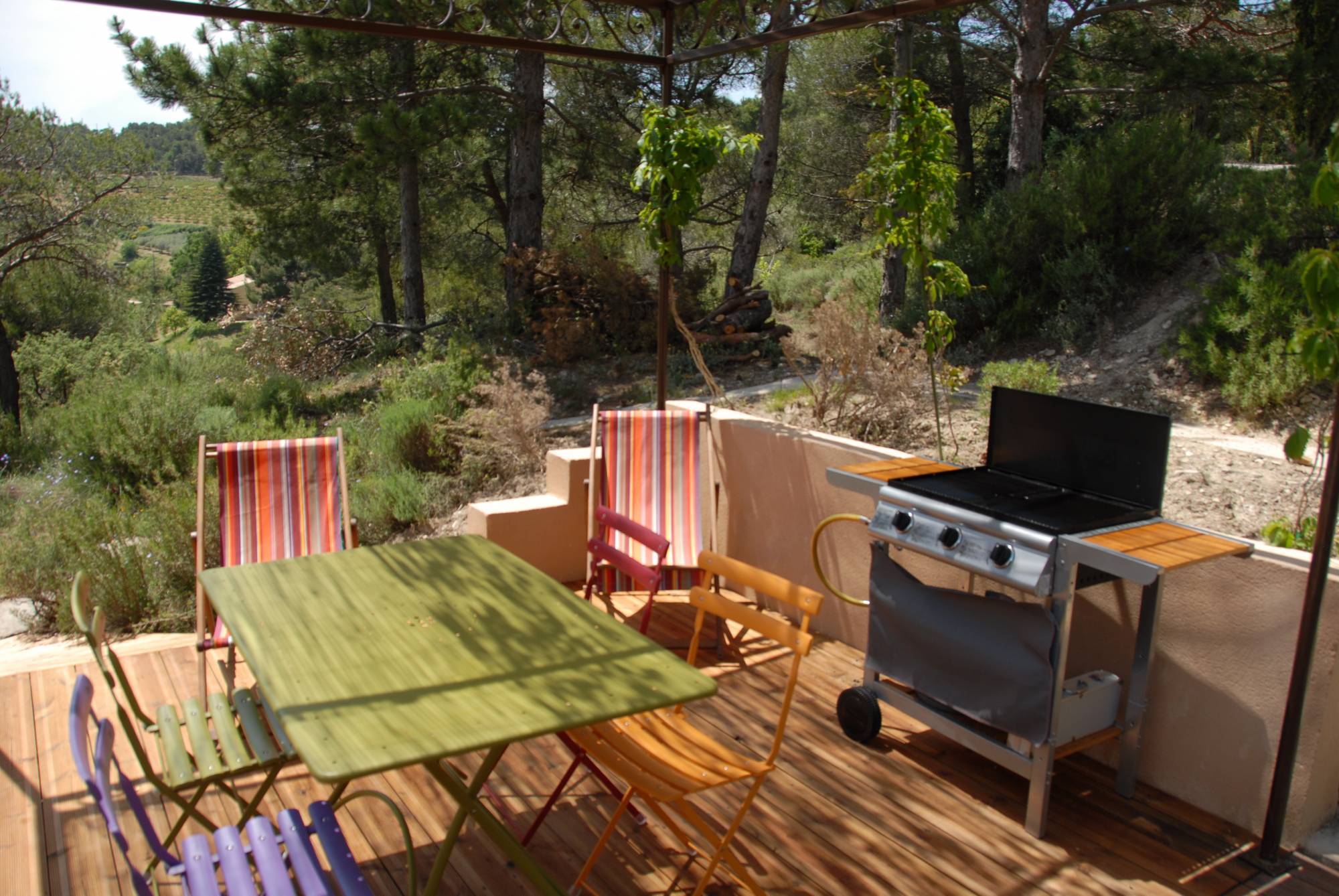 de superbes terrasses privatives 