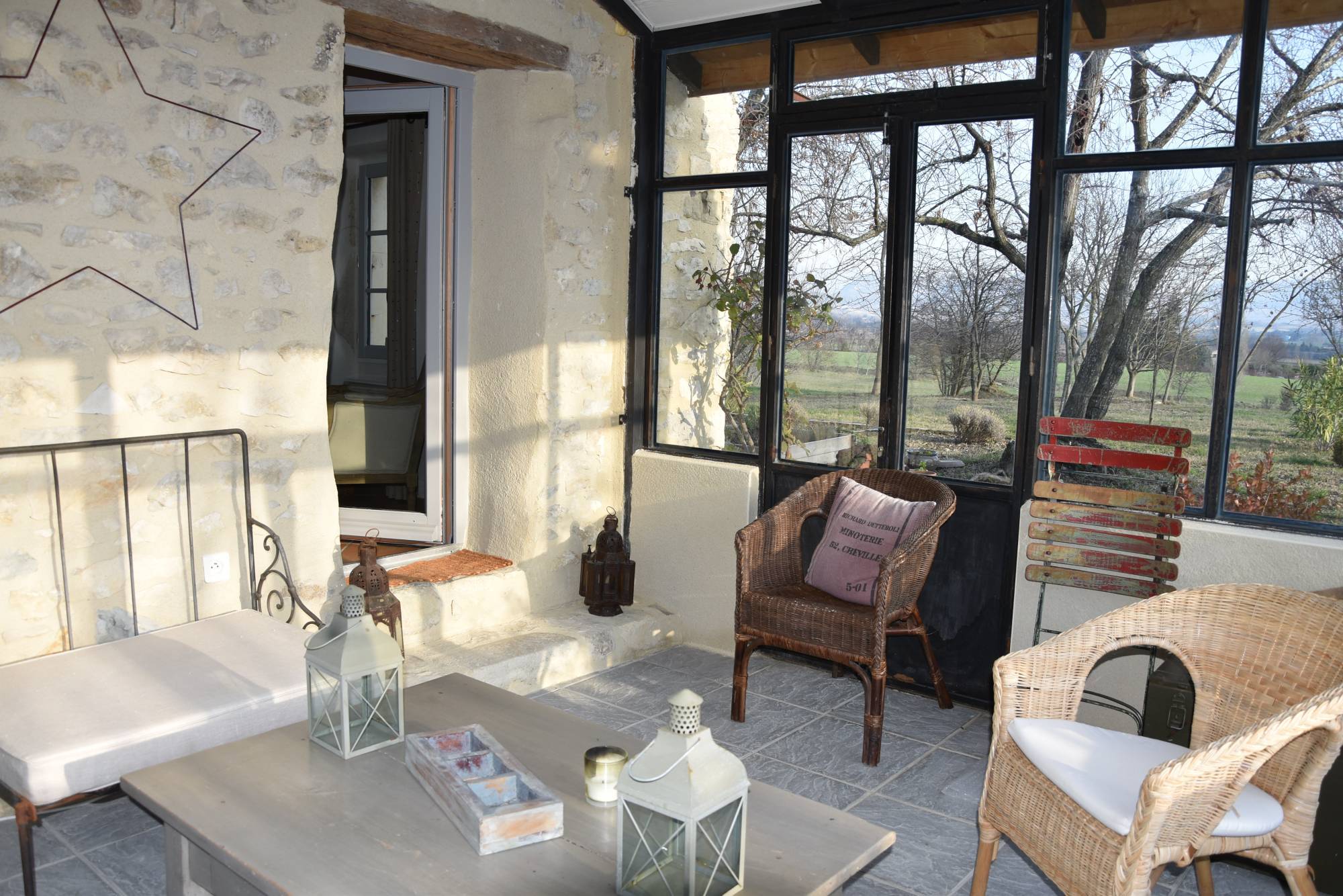 Mas restauré avec charme et confort- Secteur de Montélimar 