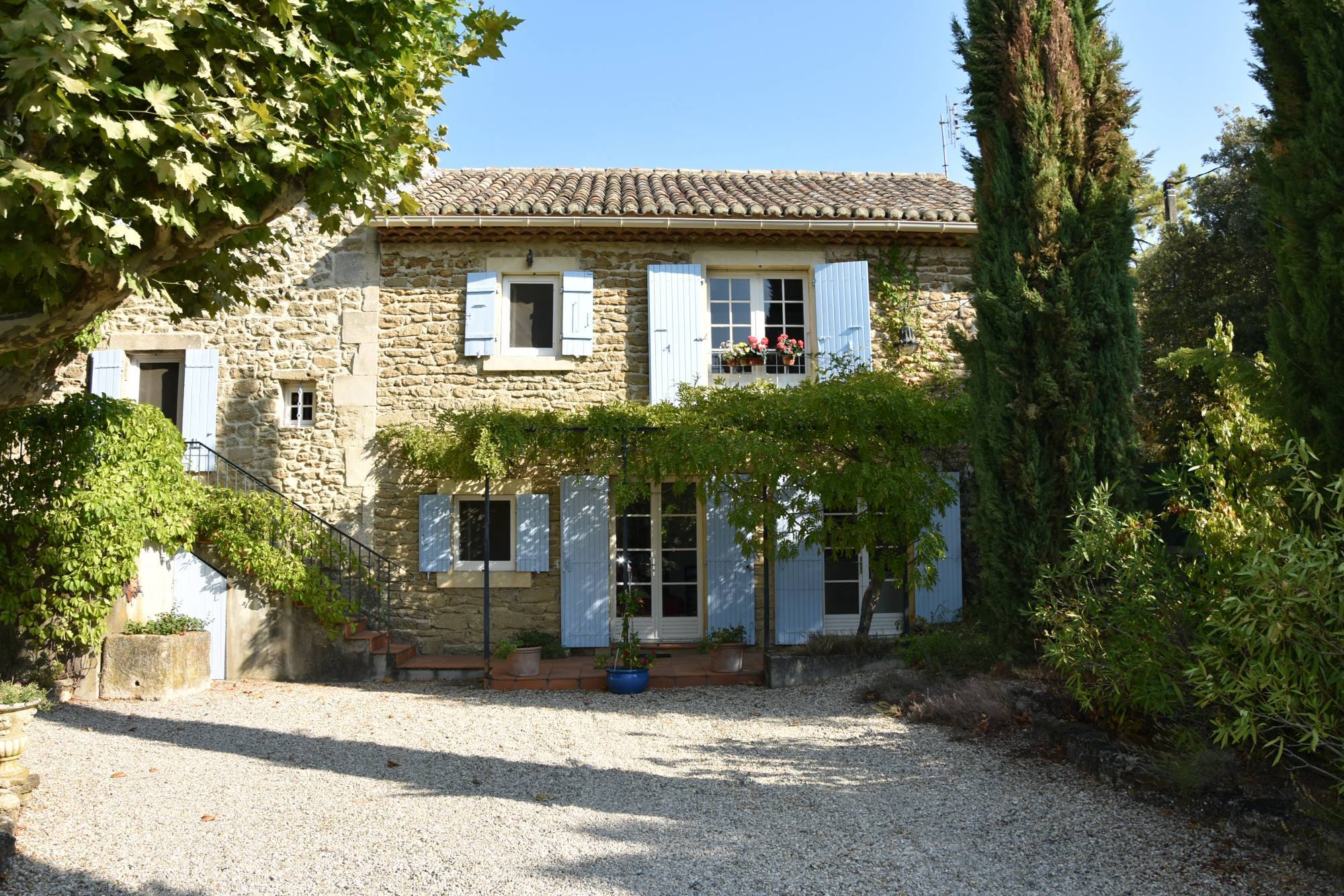 Mas provencal vendu par Christine Miranda Immobilier 