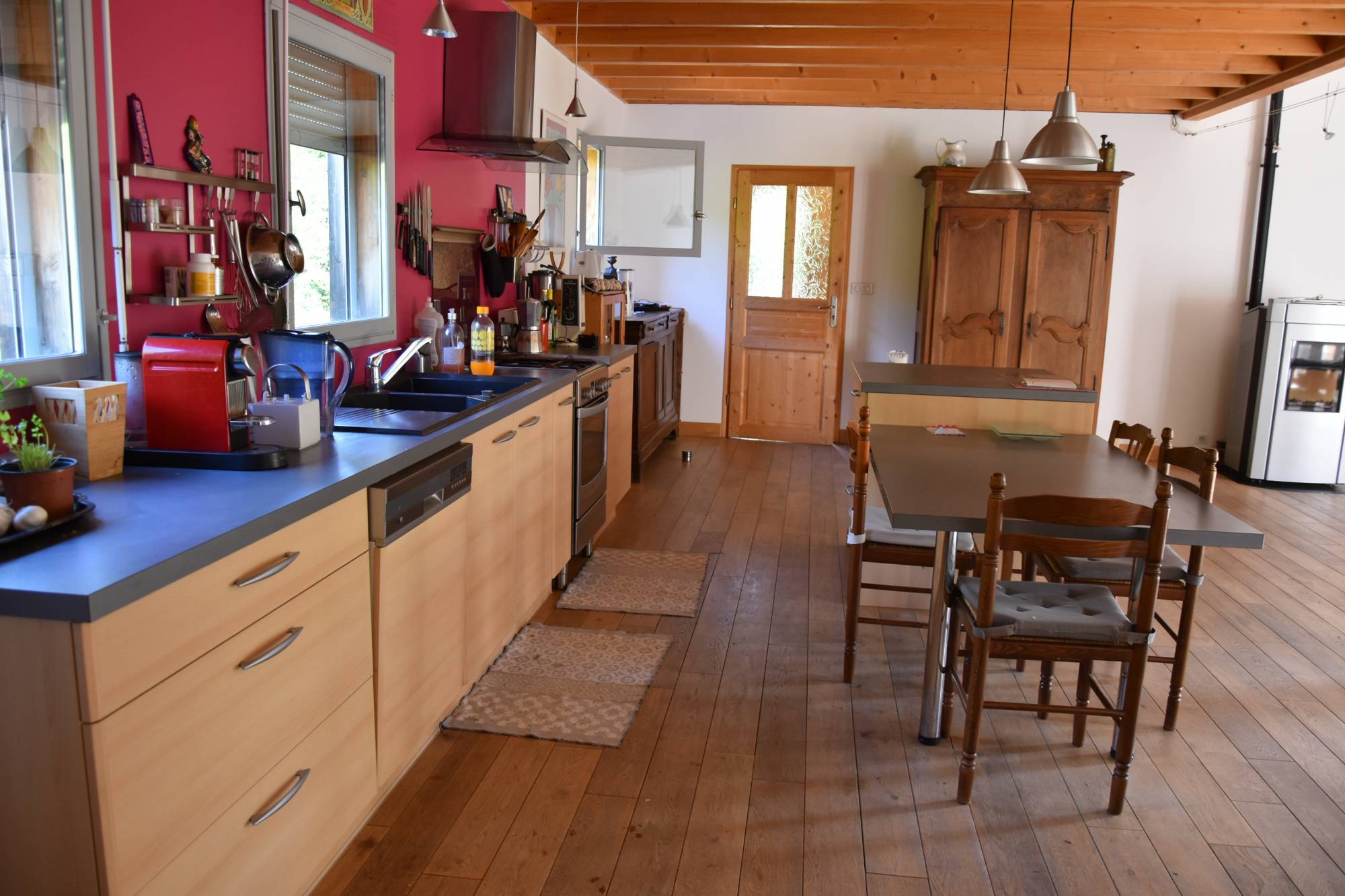 A vendre, secteur Haut Vaucluse, villa d'architecte de 158 m²