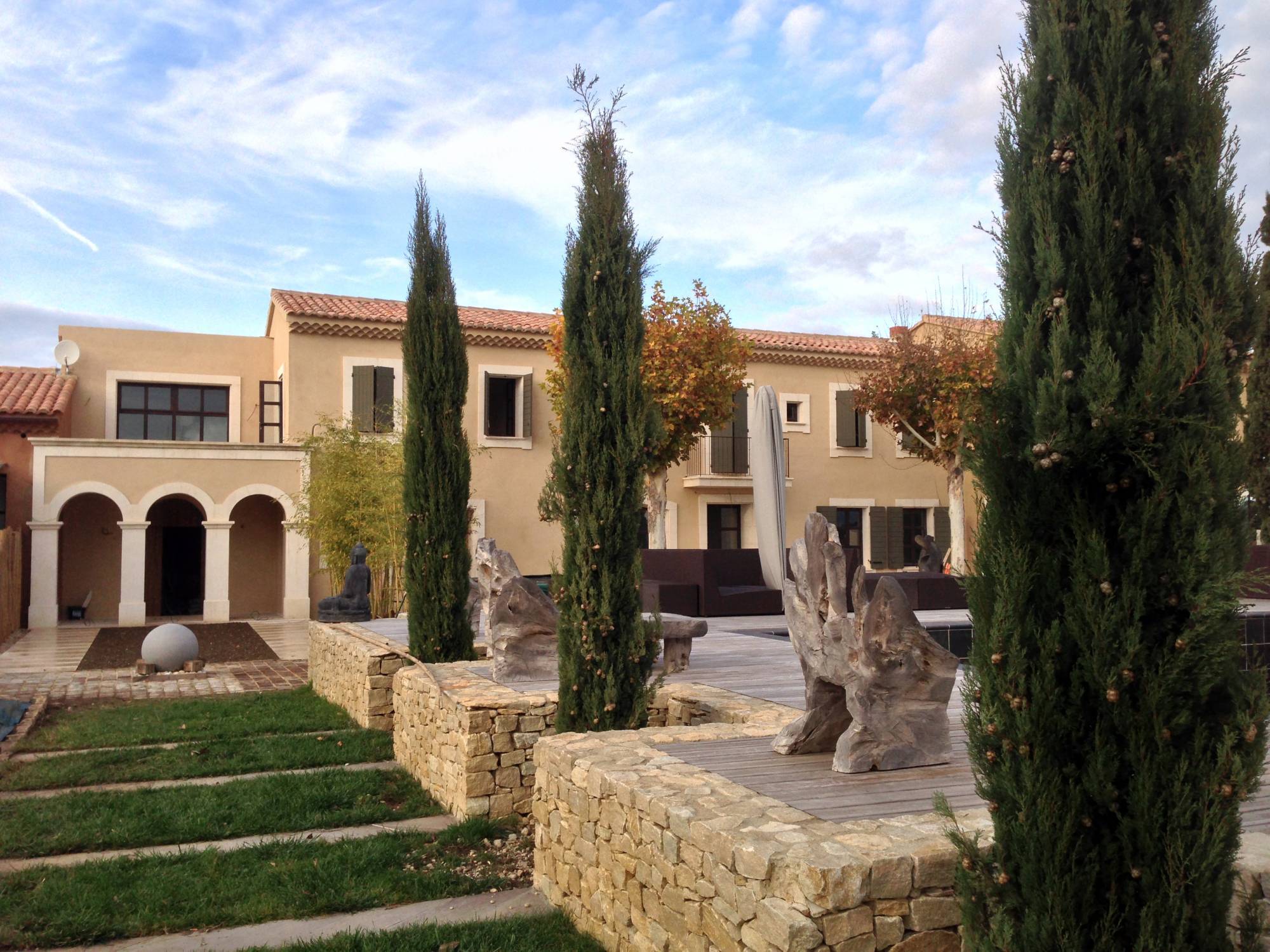 Propriété de caractère,  Vue sur les dentelles et le Mont Ventoux