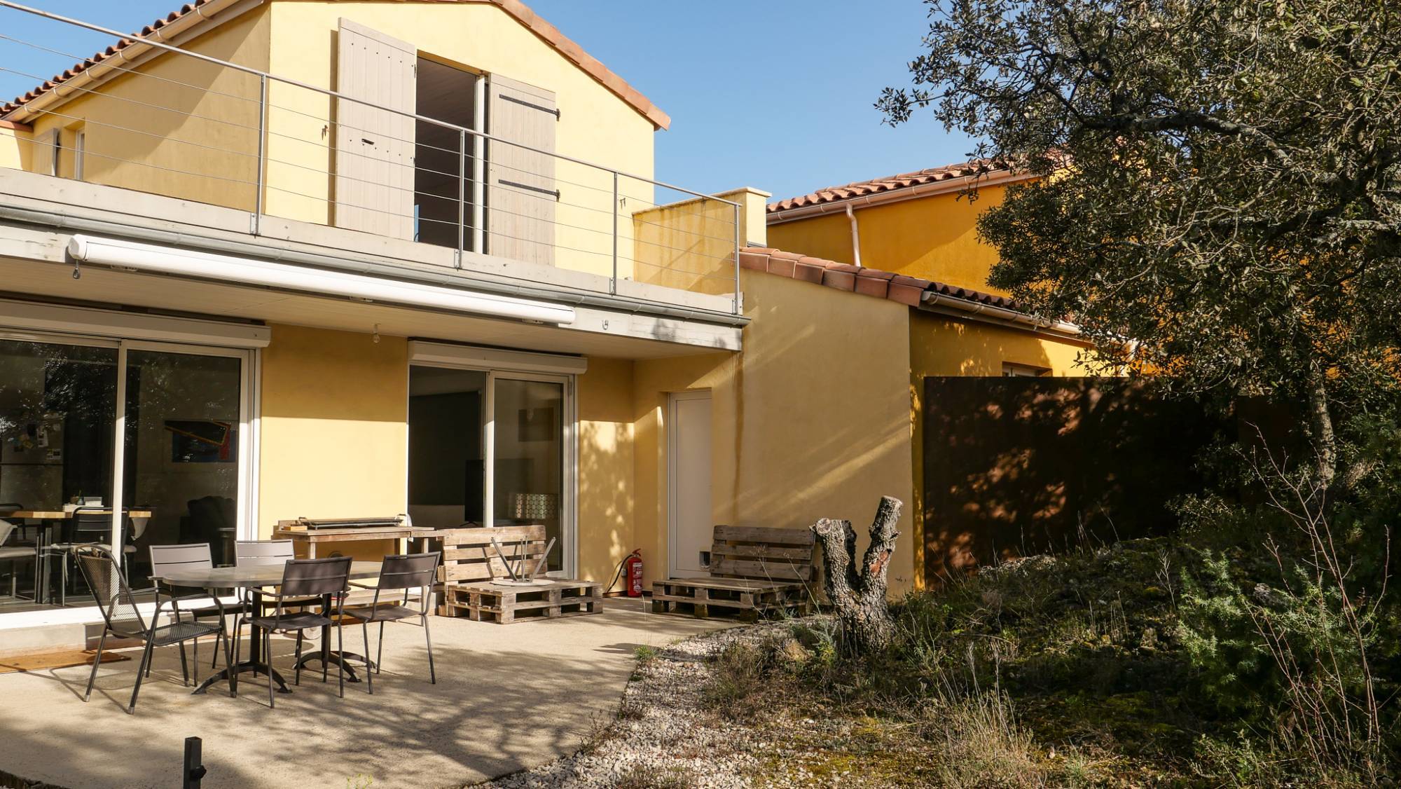 ensemble de 2 villas à vendre sur st restitut 