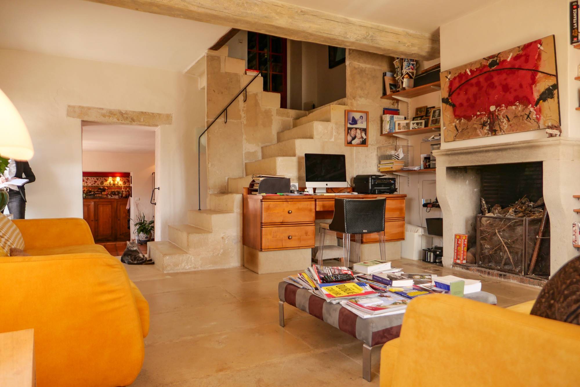 EXCLUSIVITE Maison de village sur jardin VENDUE  par  Christine Miranda Immobilier Valaurie  