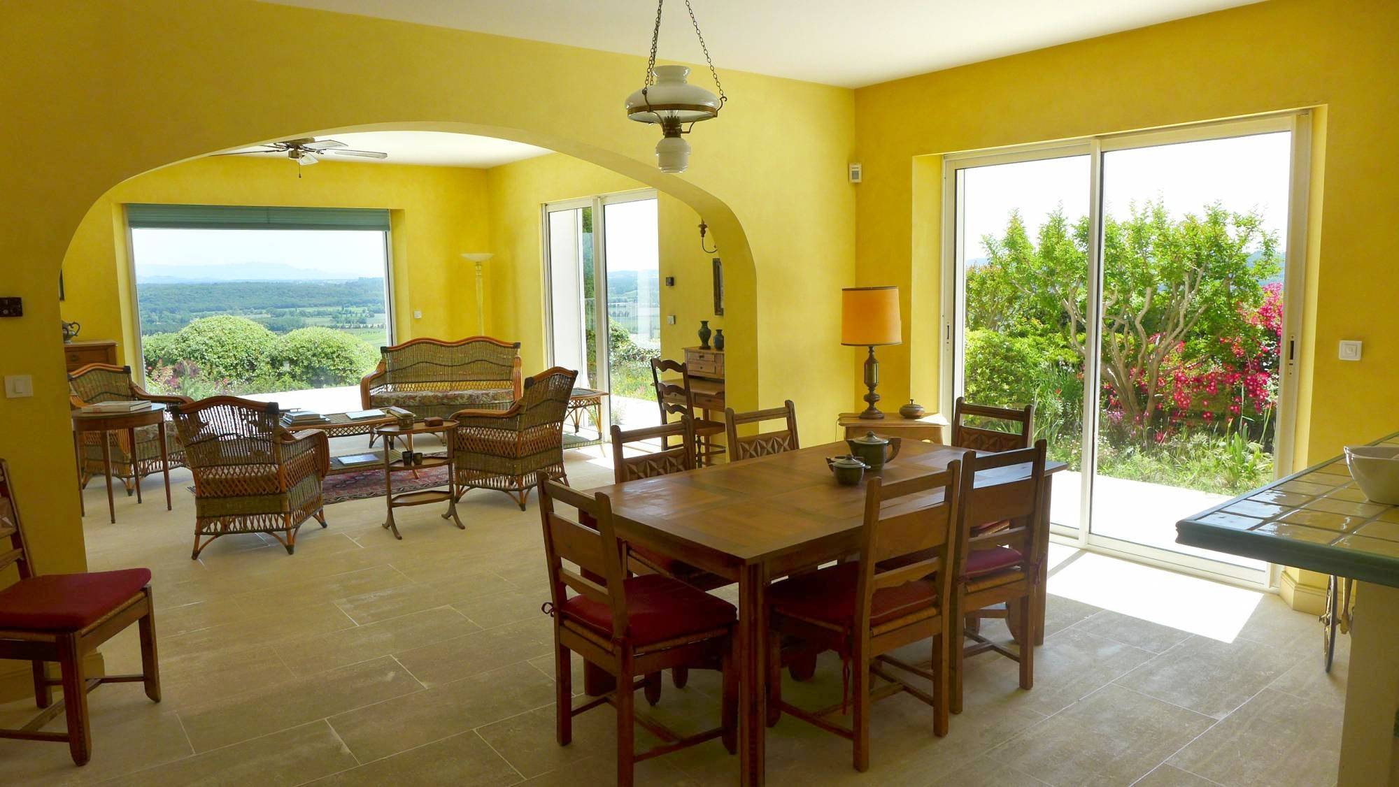 de beaux volumes, et cette vue !!!