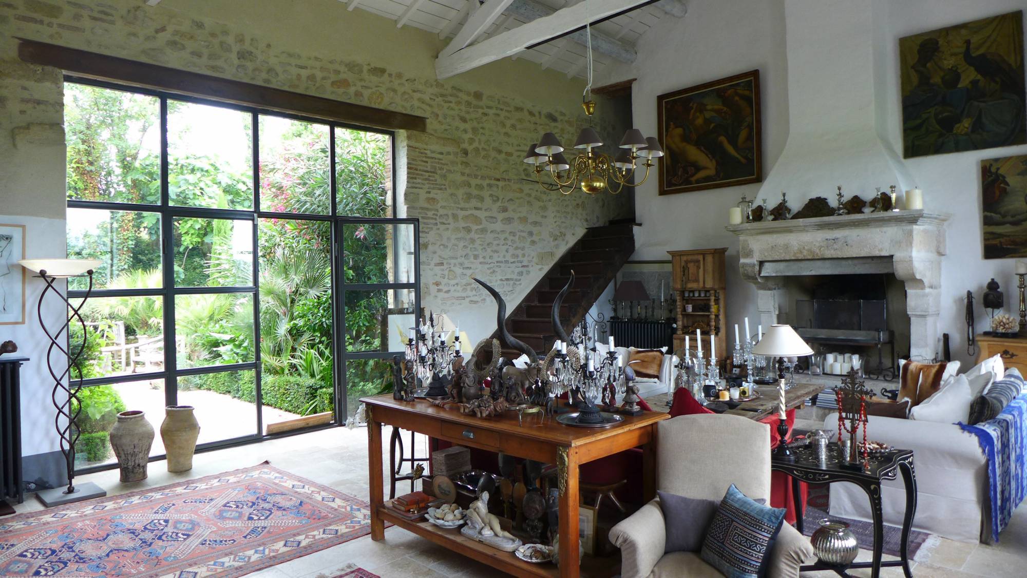 Mas provençal à vendre en direction de Nyons , belle propriété  restaurée avec charme