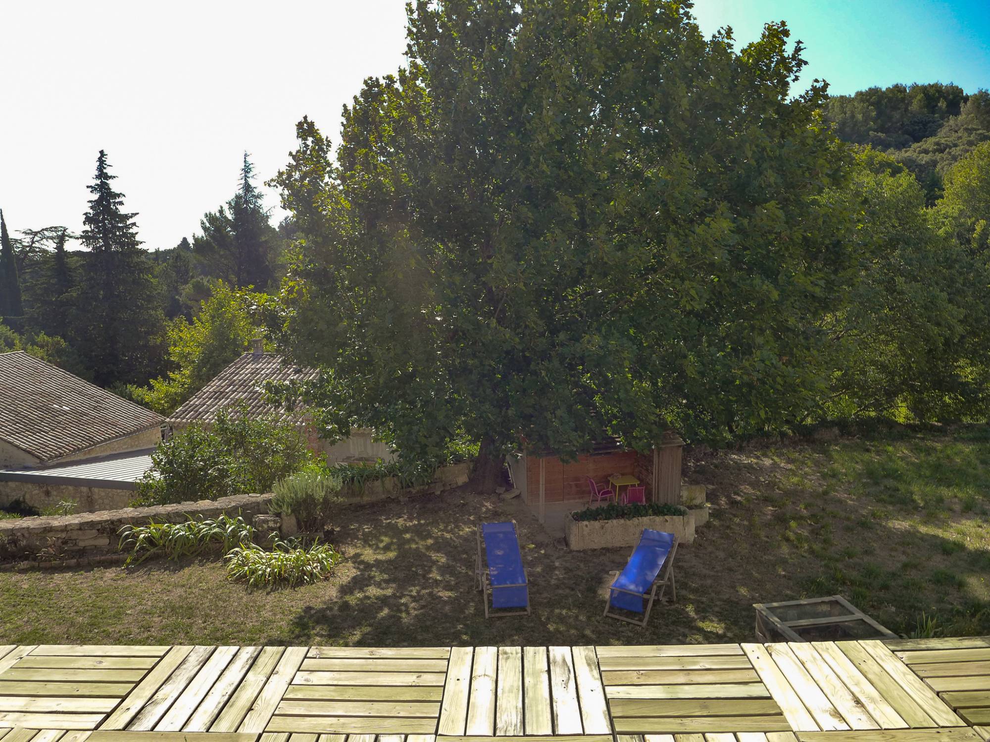 EXCLUSIVITÉ, maison de village restaurée, 3 ch. jardin VENDUE PAR NOS SOINS St Restitut  