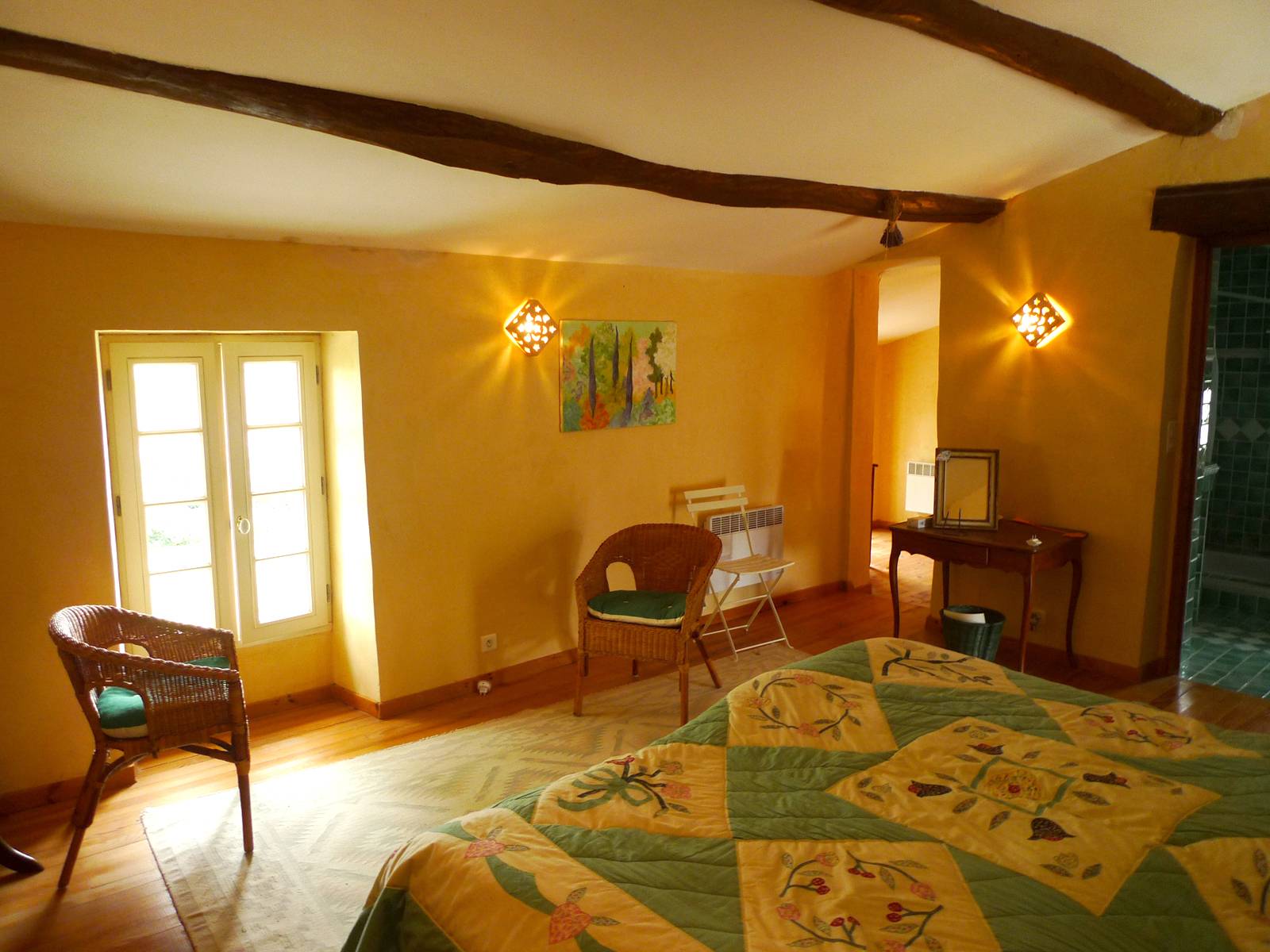 Mas restauré à vendre Vaucluse, Enclave des Papes à 1km du village- VENDU