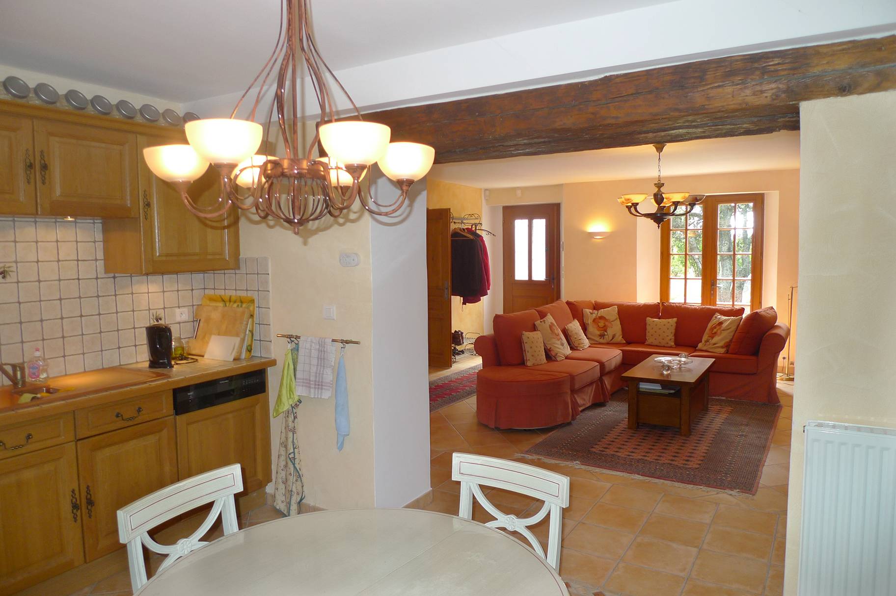 Ferme en pierres Drôme Provençale 2 logements