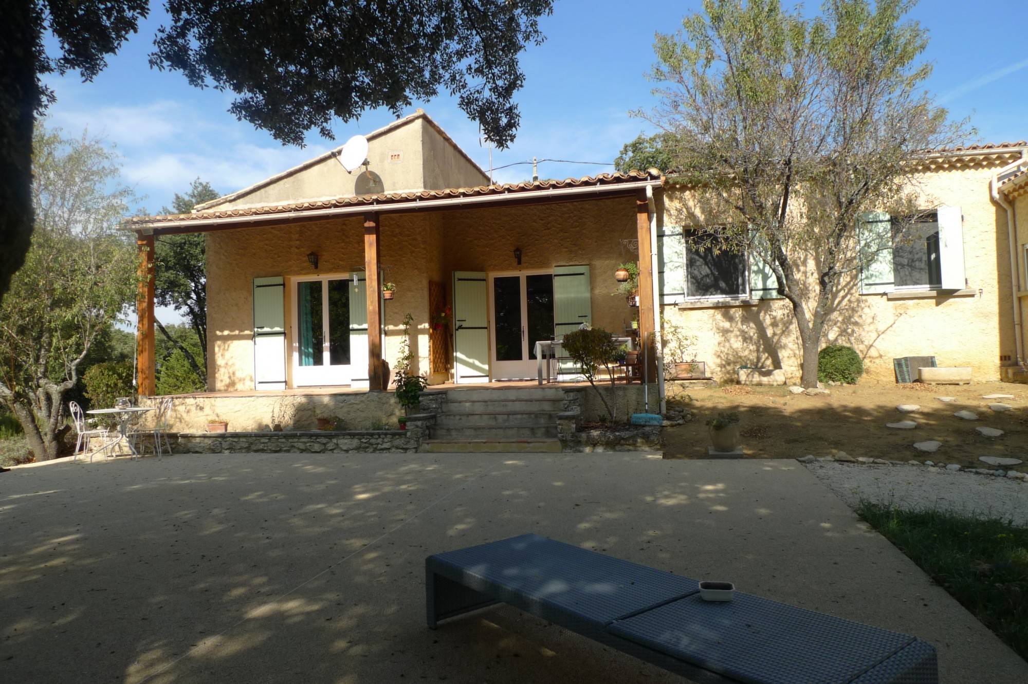 vue dégagée sur la campagne environnante