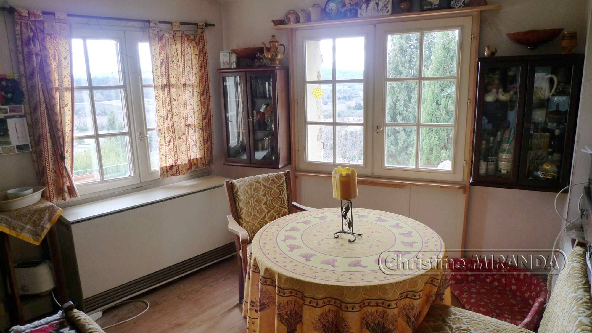 Proche de Grignan,roussas, Miranda Immobilier, Mas en pierres, vue imprenable 