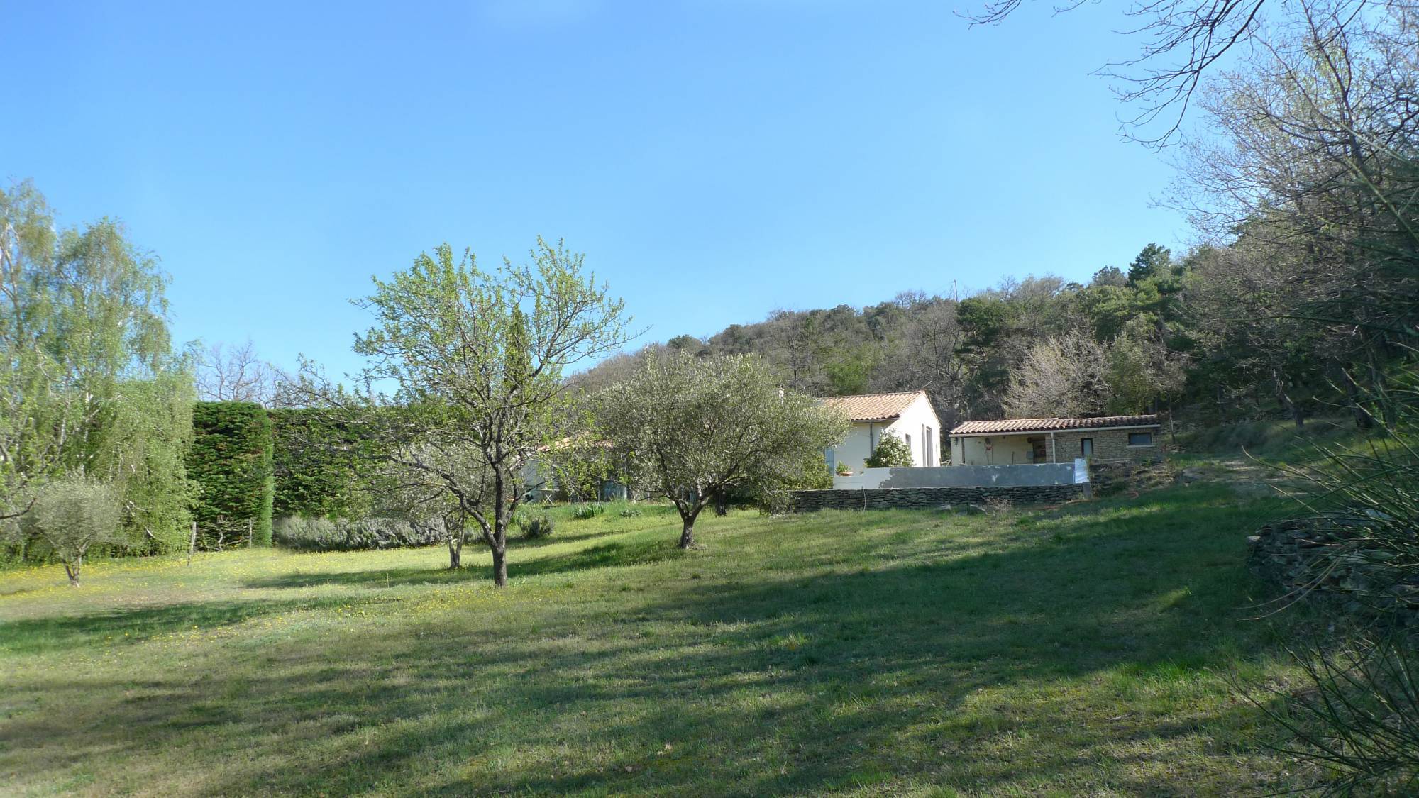 Villa Drôme provençale sur grand terrain