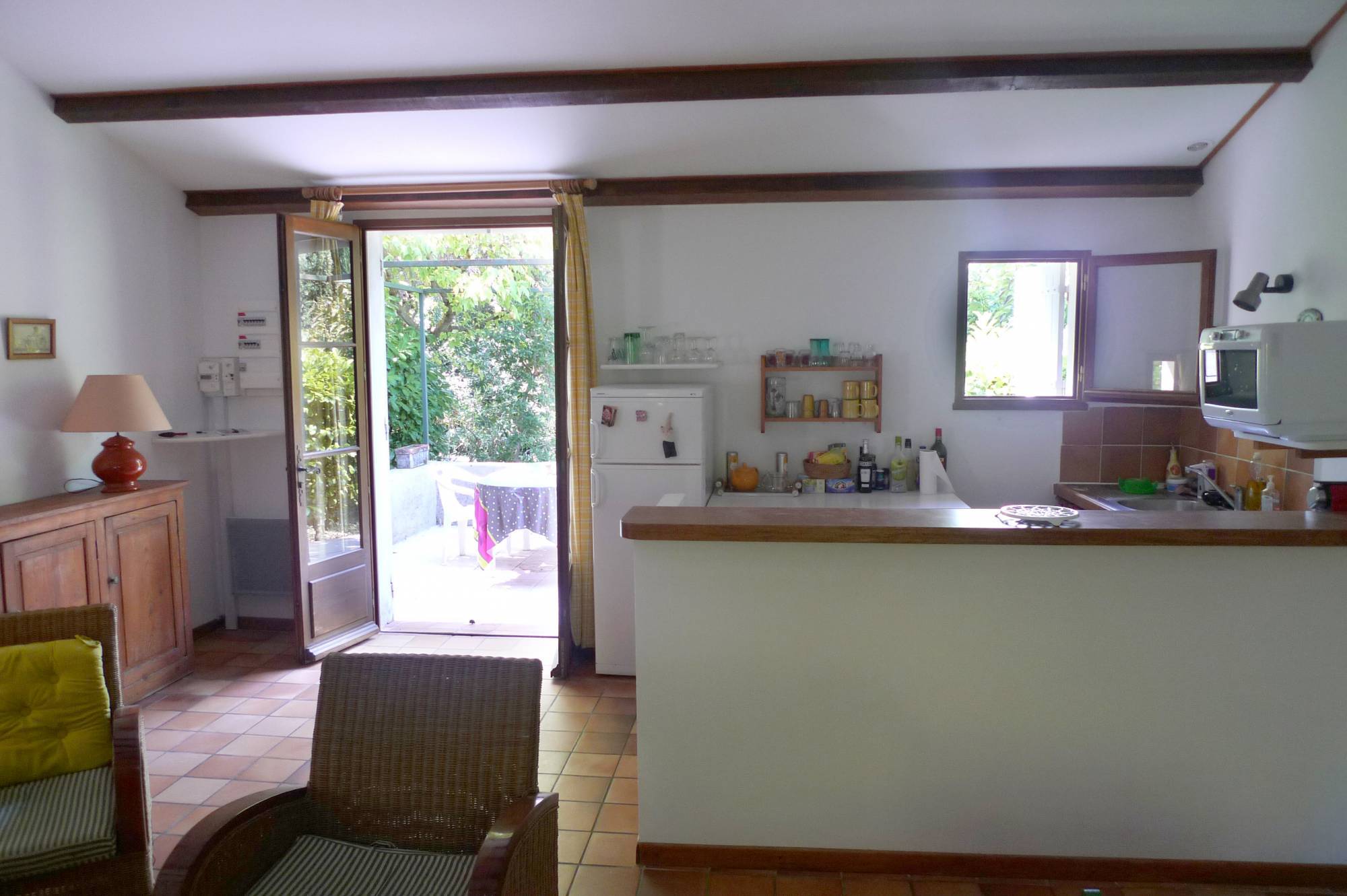  Villa de plain pied avec jardin  - à 10mn de Vaison la Romaine, 