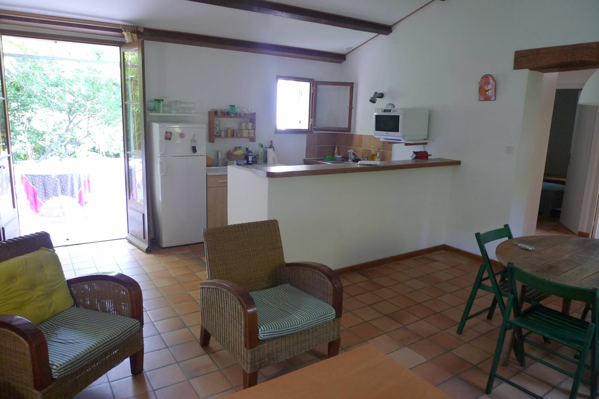  Villa de plain pied avec jardin  - à 10mn de Vaison la Romaine, 