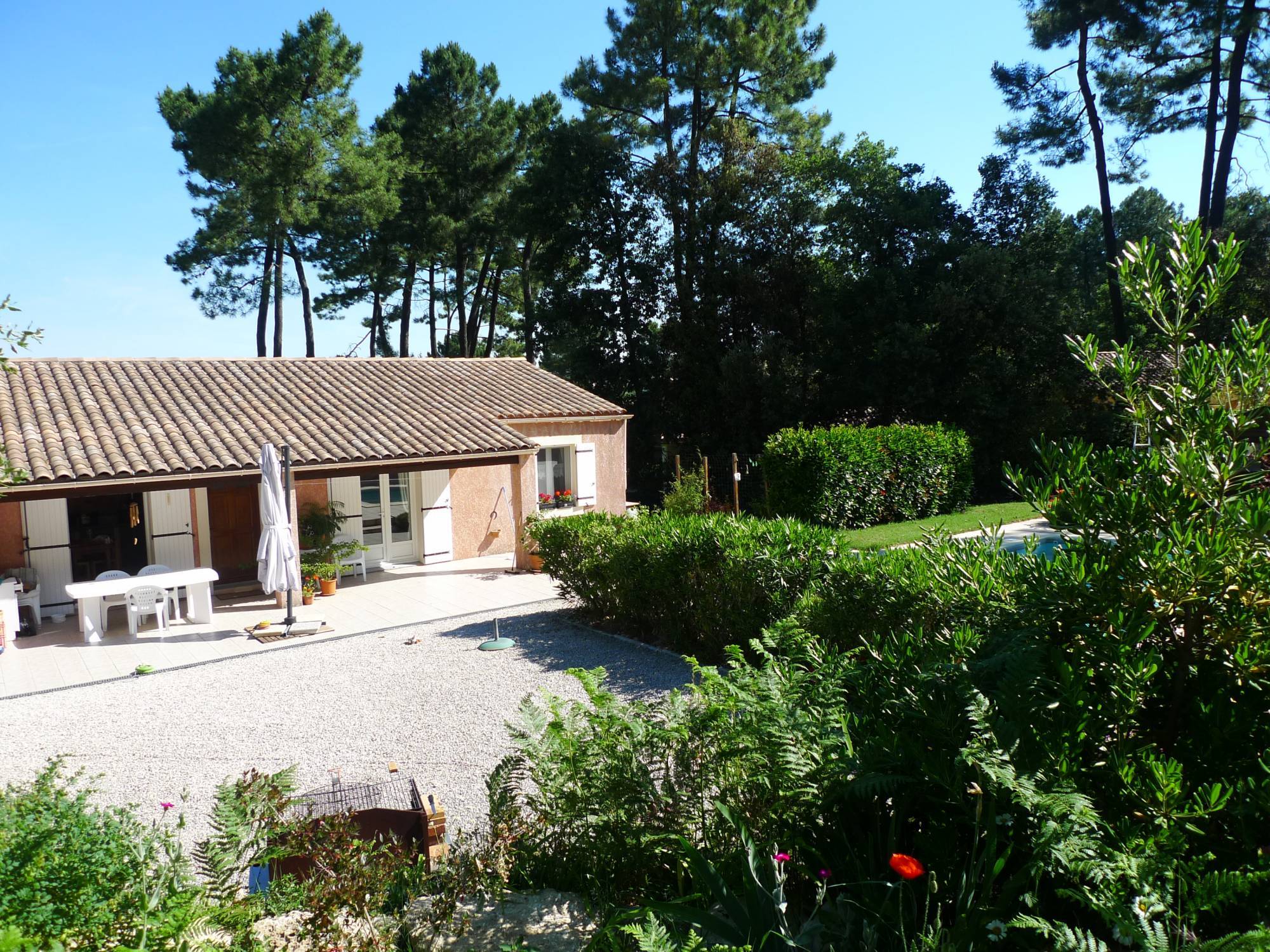 terrain clos - paysagé