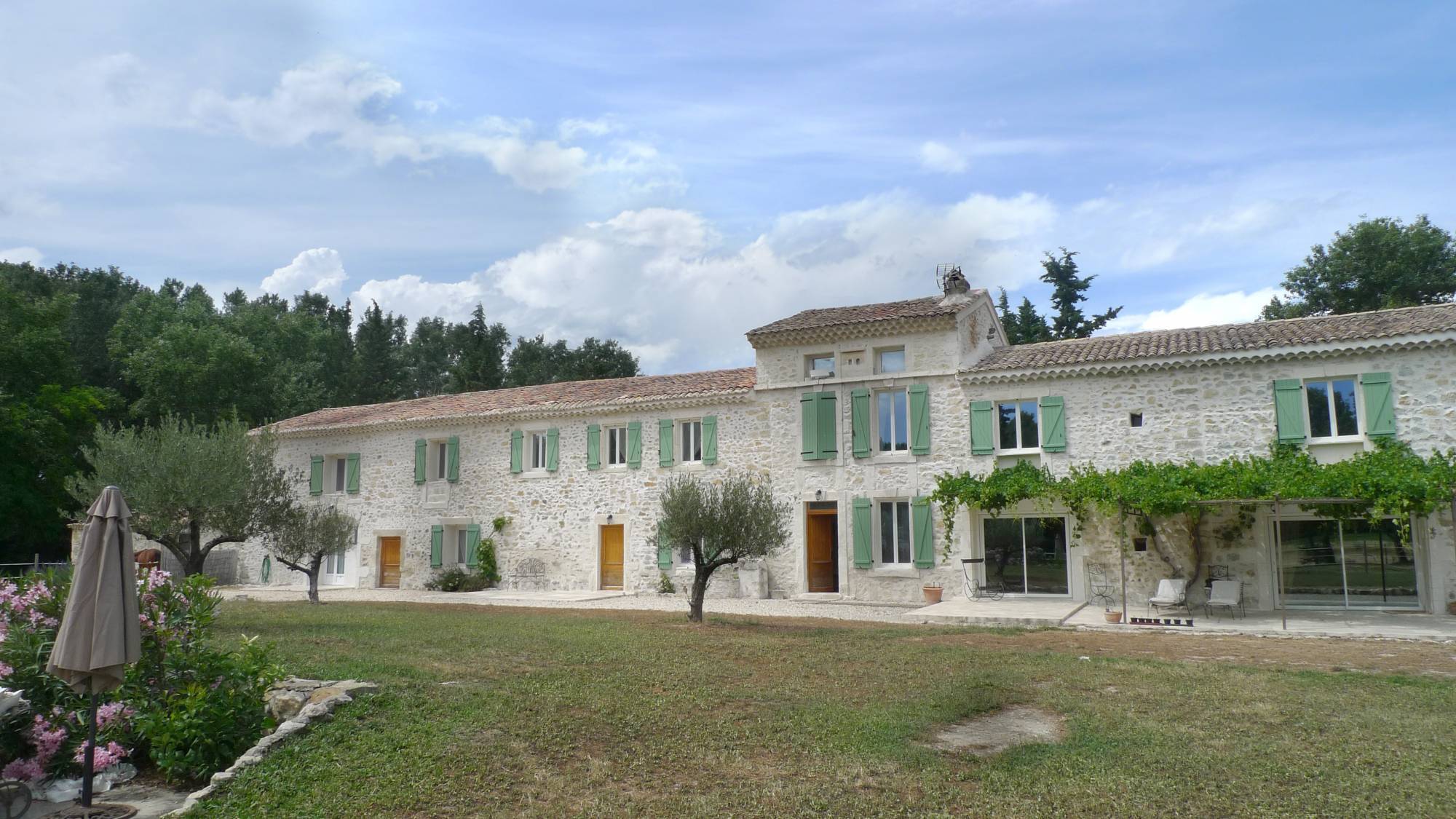 Secteur Lapalud, Mas restauré