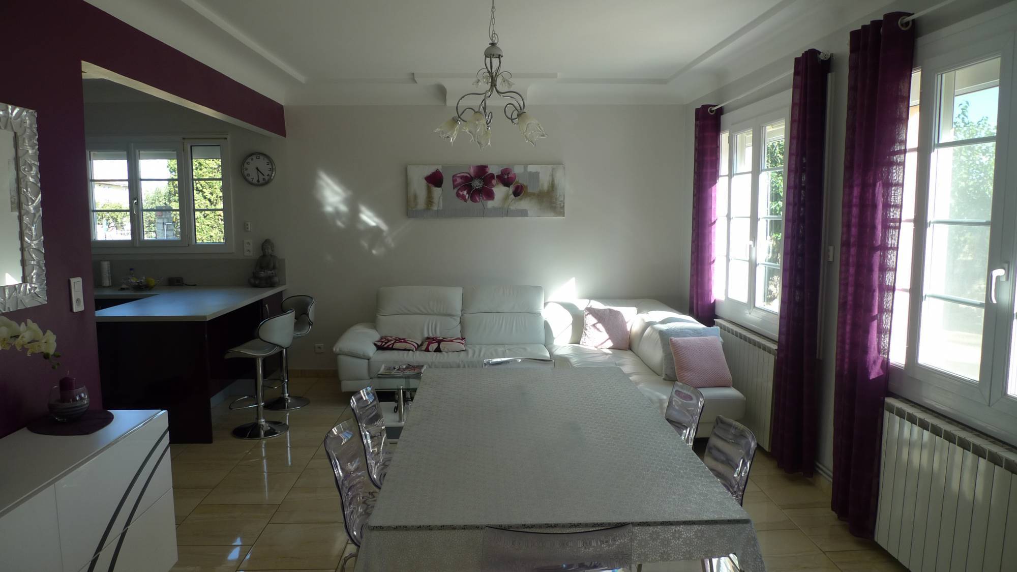 A vendre secteur Ste Cécile les Vignes villa des années 60 entièrement rénovée