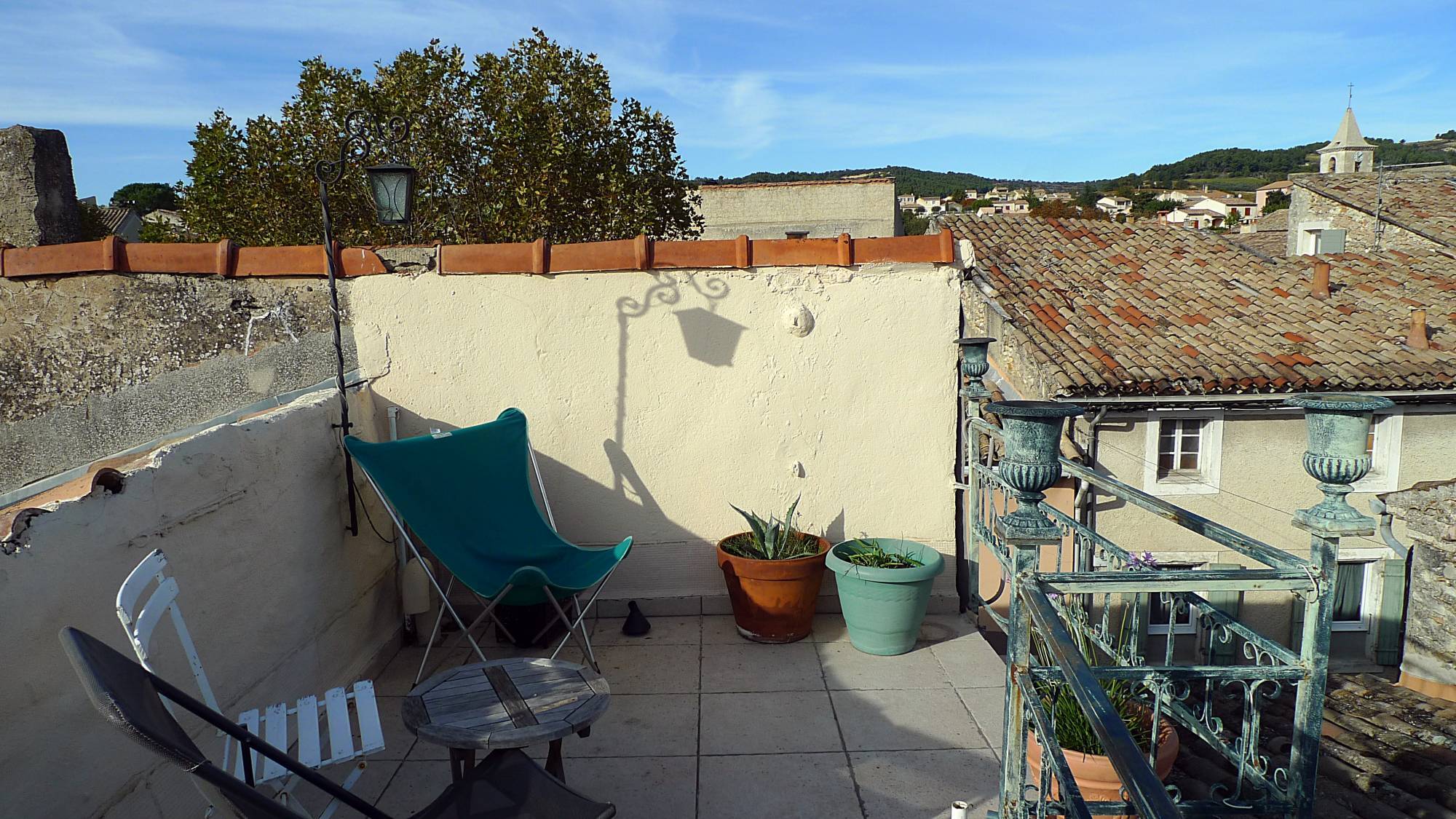 Maison de village à vendre avec terrasse à St Maurice sur Eygues