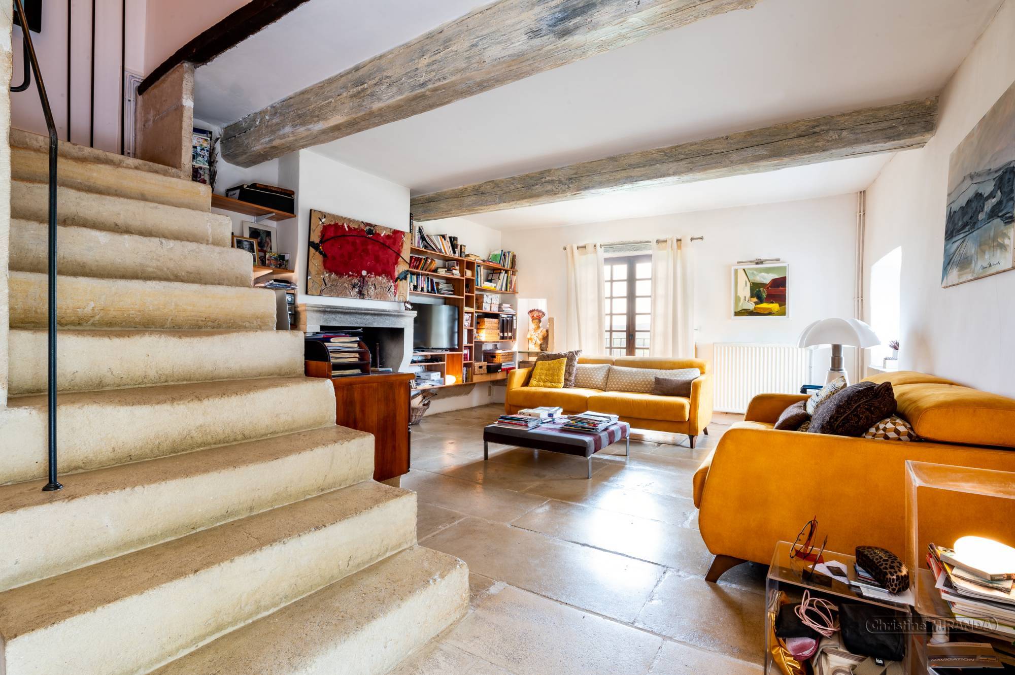 EXCLUSIVITE Maison de village sur jardin VENDUE  par  Christine Miranda Immobilier Valaurie  