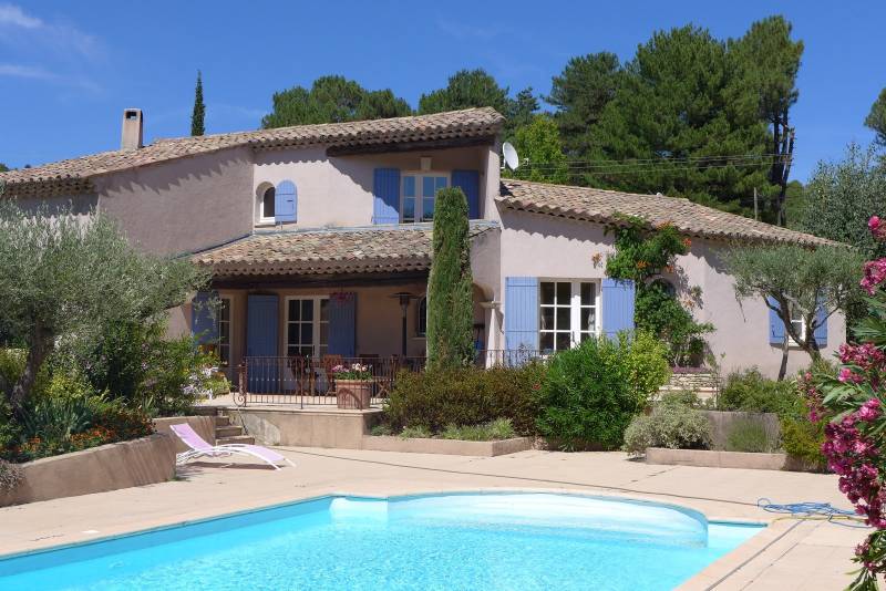 Villa de caractère de 199m², 4 ch, superbe terrain paysagé, piscine à 15mn au Sud de Montélimar - Ref : 4329MPL