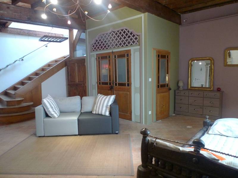 Appartement de caractère au centre ville avec terrasse sur les toits