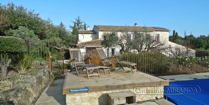 A 5 MN DE SAINT PAUL TROIS CHÂTEAUX  A VENDRE RAVISSANTE VILLA AVEC PAREMENT EN PIERRE